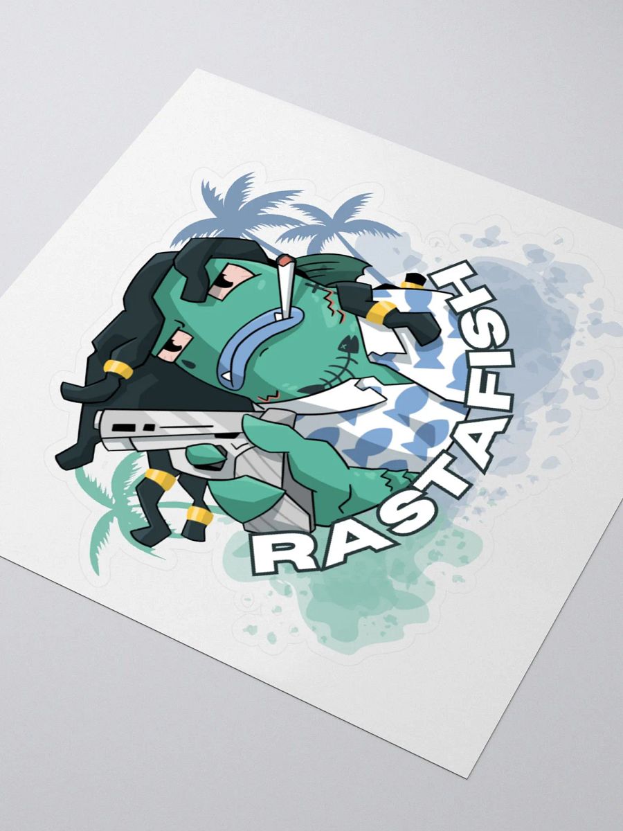 RastaFish Sticker product image (3)