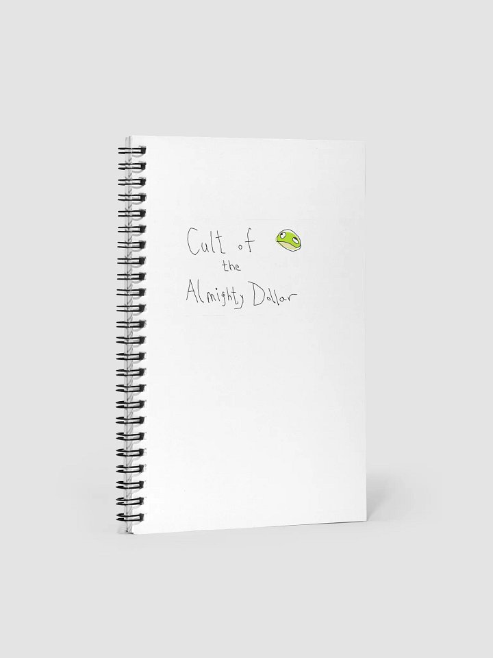 Notebook (Cult of the Almighty Dollar) product image (1)