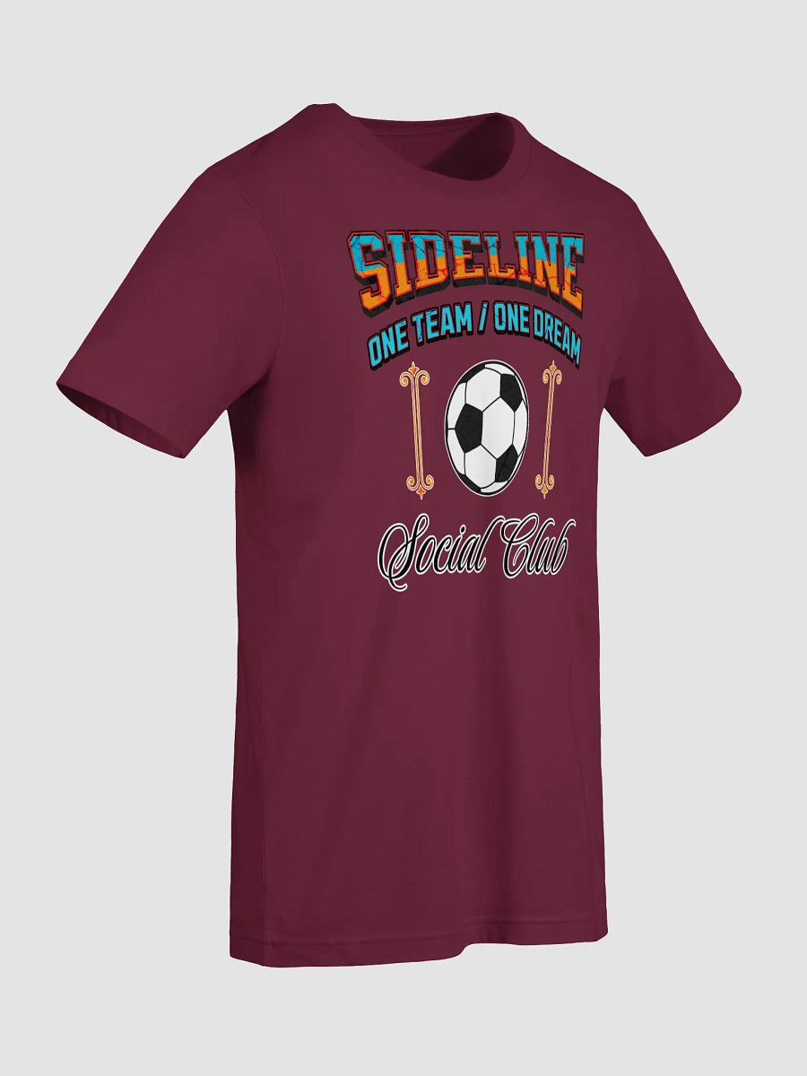 Sideline One Team One Dream Social Club Soccer Graphic Tee product image (8)