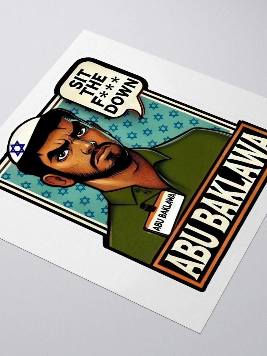Abu Baklawa Sticker product image (9)