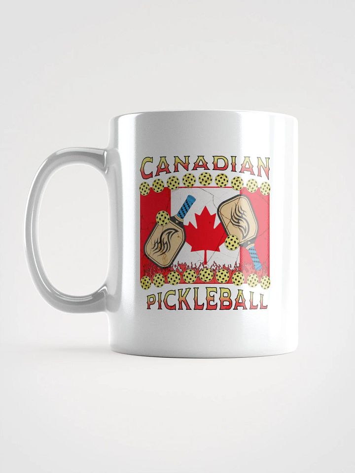 Canadian Flag Pickleball Passion Mug product image (1)