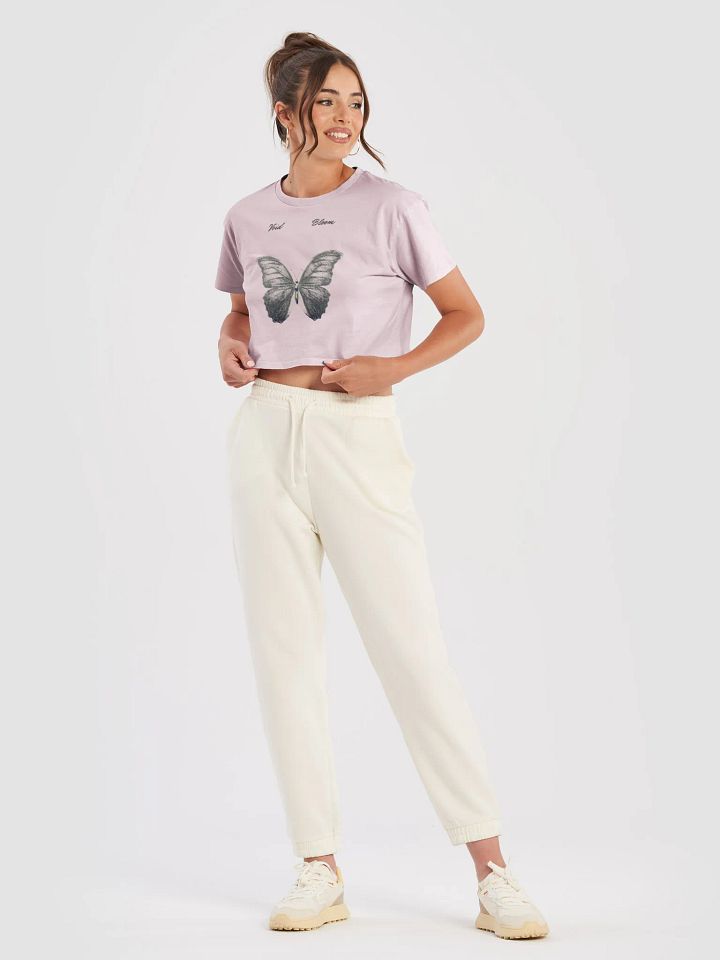 Silver Void Bloom Crop Top product image (50)