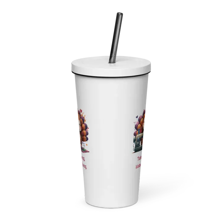 Turkey's sewing, Kindness is Flowing Tumbler product image (1)