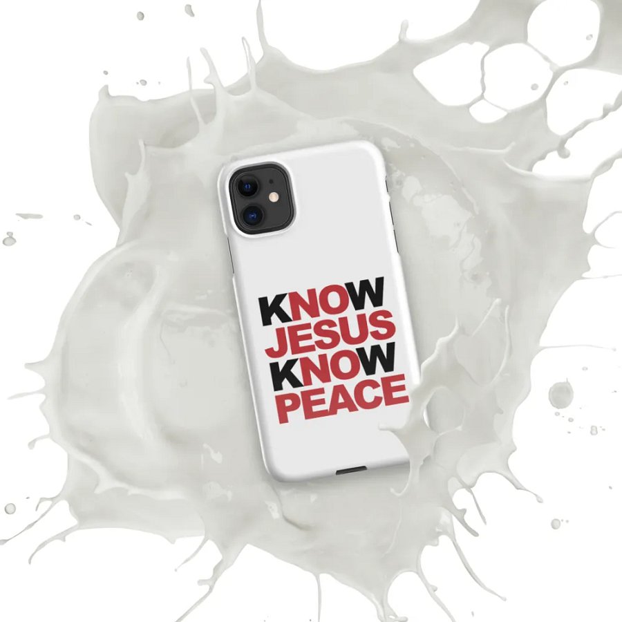 'KNOW JESUS' Phone cover product image (24)