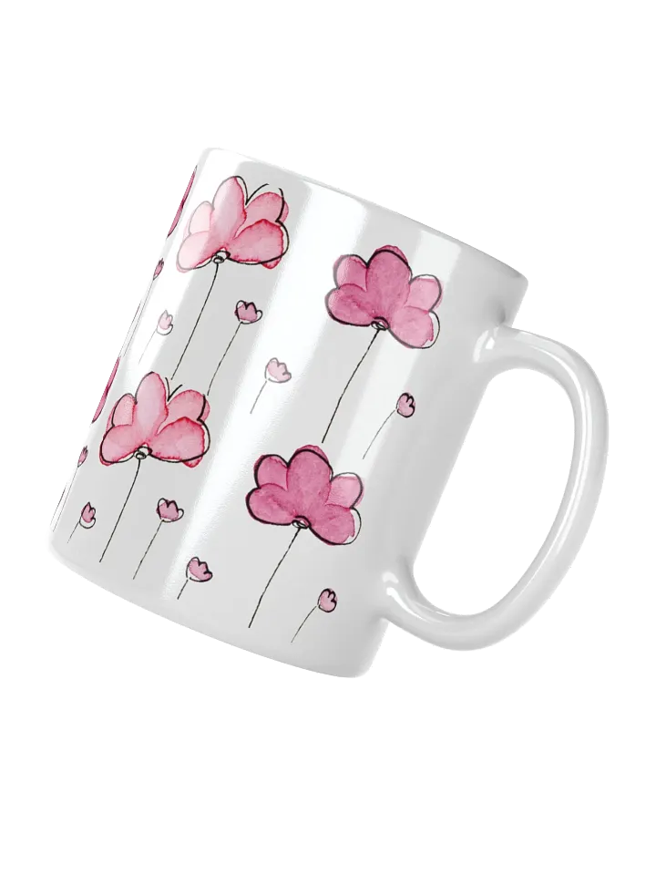 Pink Floral Elegance Mug product image (4)