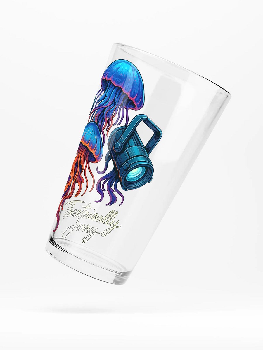 Limited Edition: Theatrically Jerry Signed "Aquatica Illumi-Jellies" Glass Pint Glass product image (5)