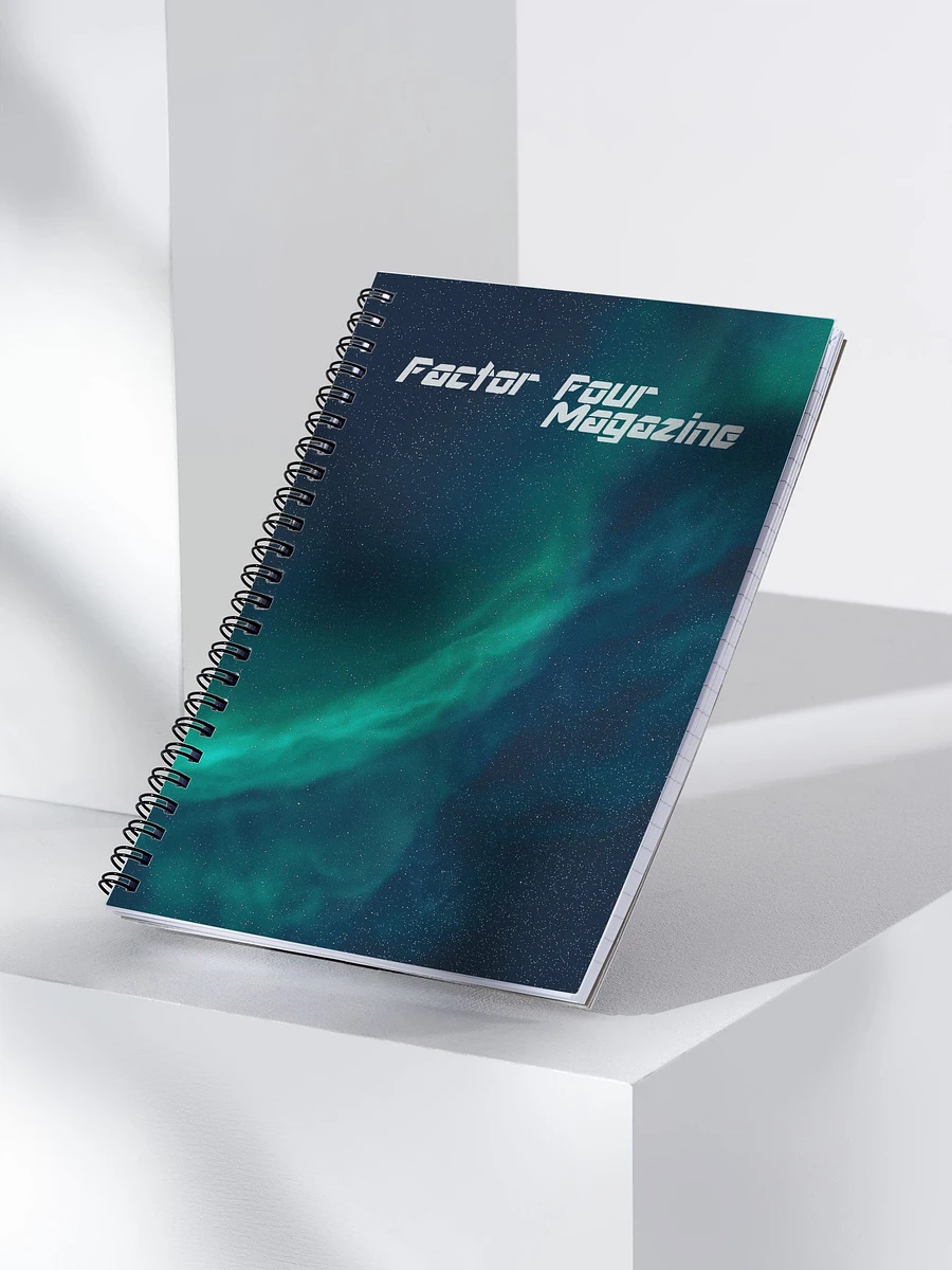 Factor Four Magazine Polar Lights Spiral Notebook product image (4)