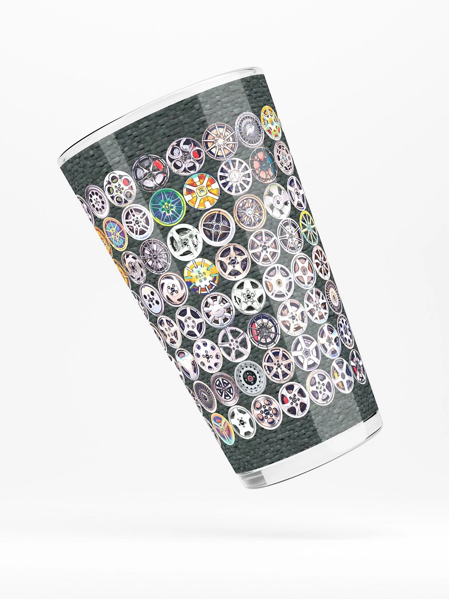 All the wheels - Pint Glass product image (4)