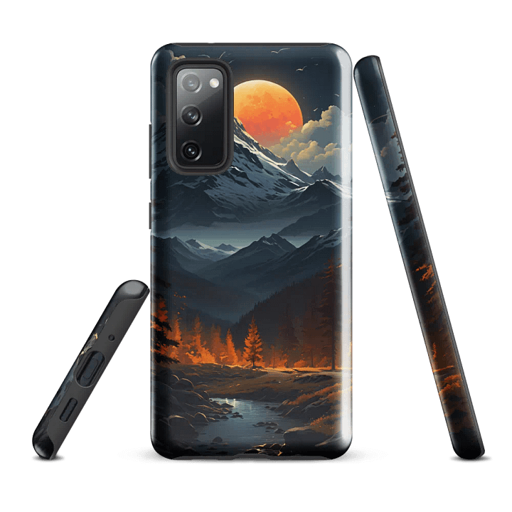 Tough Phone Case for Samsung® - Mountain Sunset product image (1)