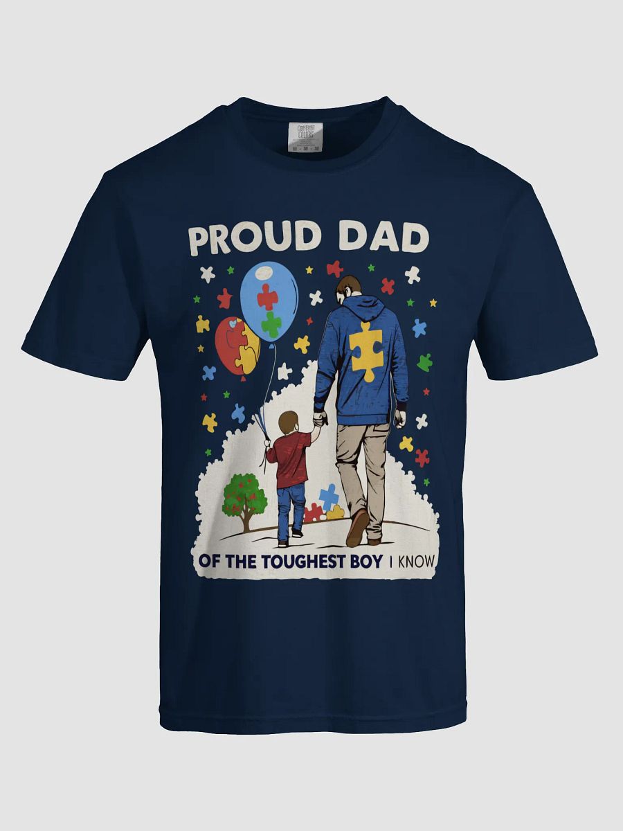 AUTISM DAD T-Shirt product image (5)