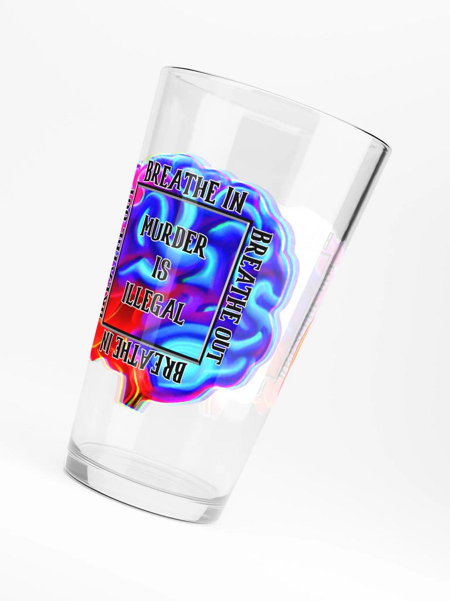 Breathe Shaker Pint Glass product image (6)