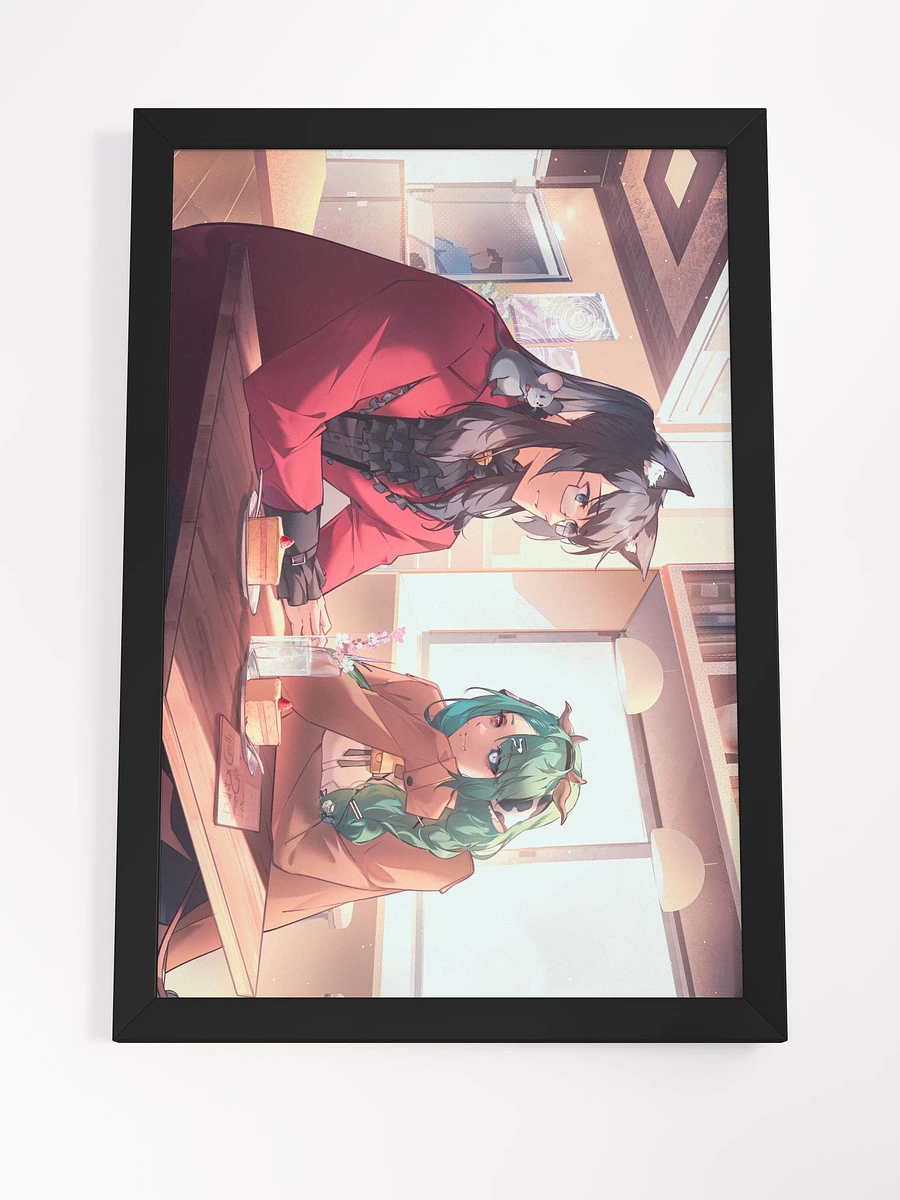 Doll x Crelly Café Framed Poster product image (5)