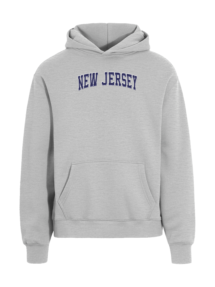 New Jersey Vintage Stylish Embroidery Unisex Premium Oversized Hoodie product image (1)