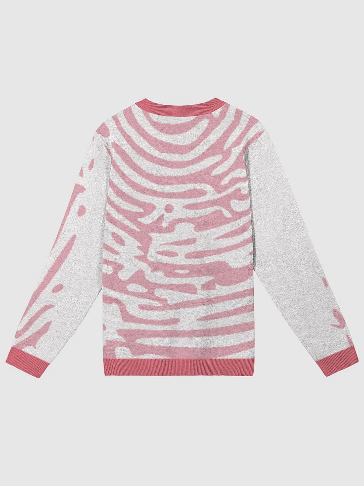 CREVICED : Sleek Camo Jacquard Crewneck Sweater product image (2)