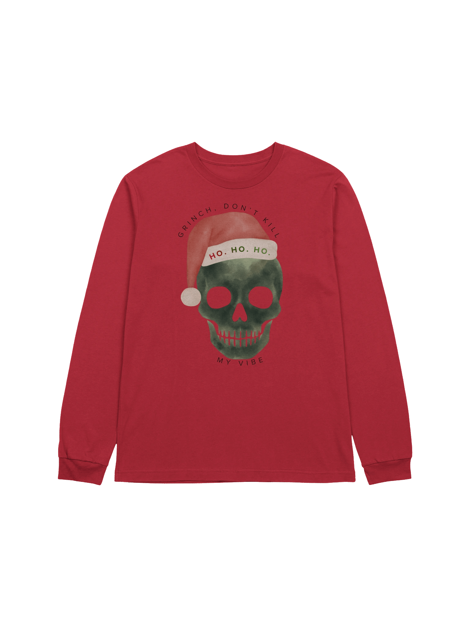 Grinch Vibes Long Sleeve Tee product image (1)