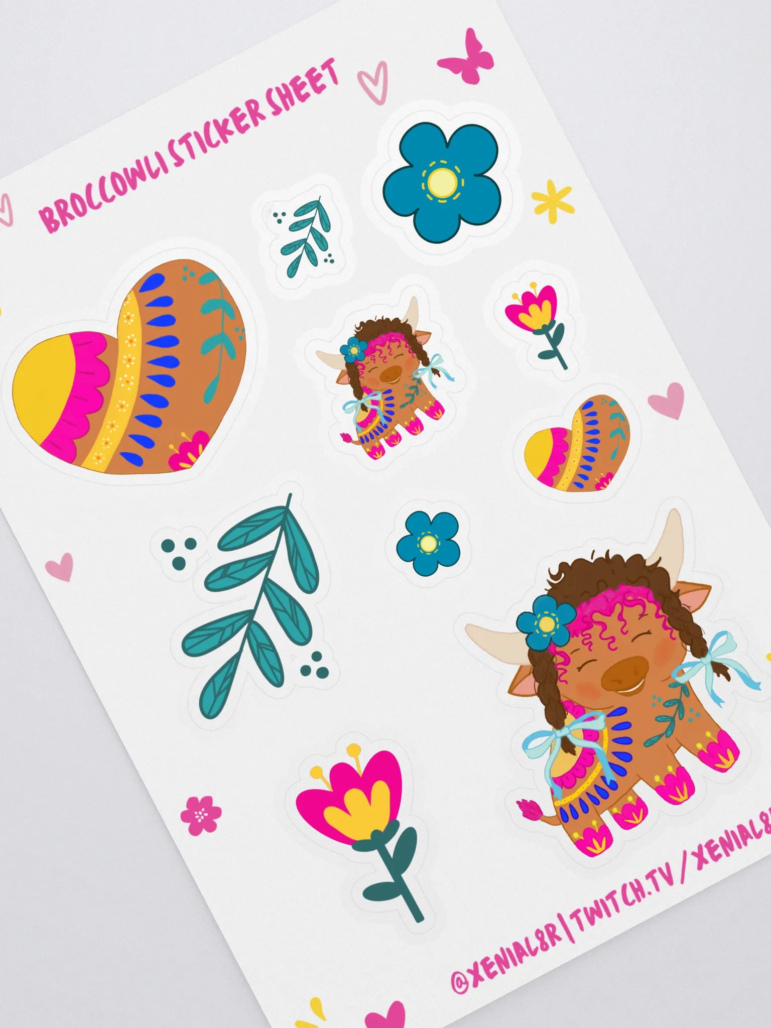 Broccowli Sticker Sheet product image (1)