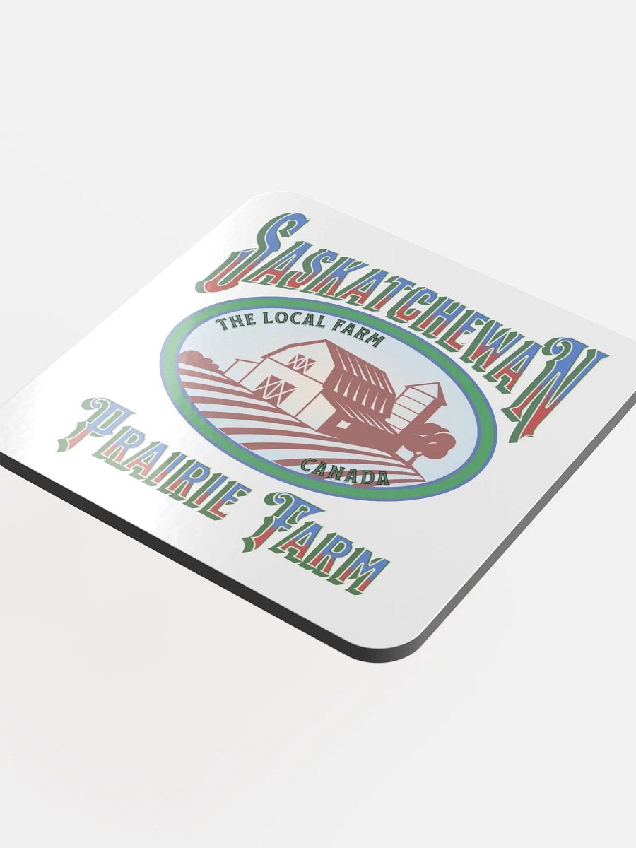 Saskatchewan Prairie Farm Cork Coaster Set product image (4)