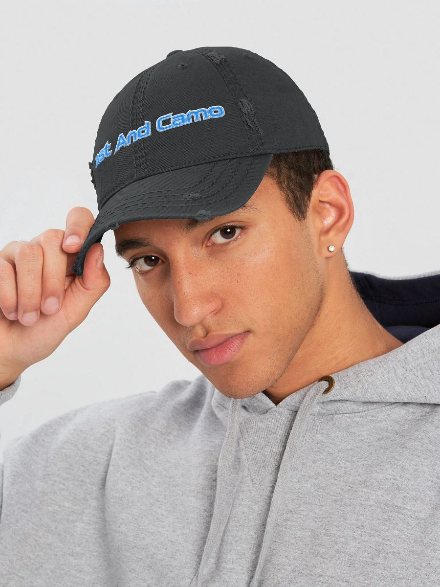 CNC Distressed Hat Grey product image (5)