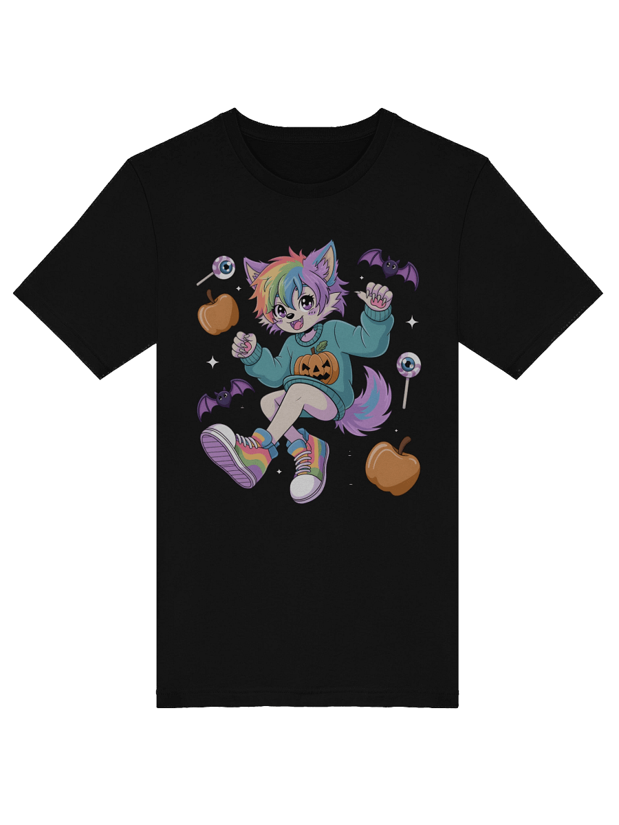 Rainbow Halloween Fox T-Shirt product image (5)