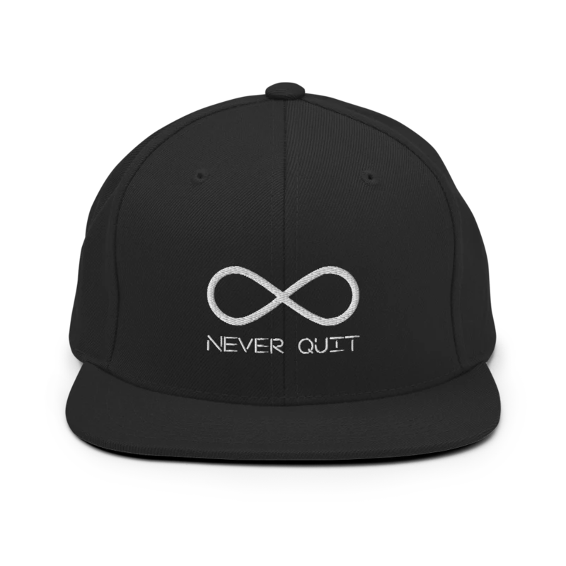 Never Quit Snapback product image (1)