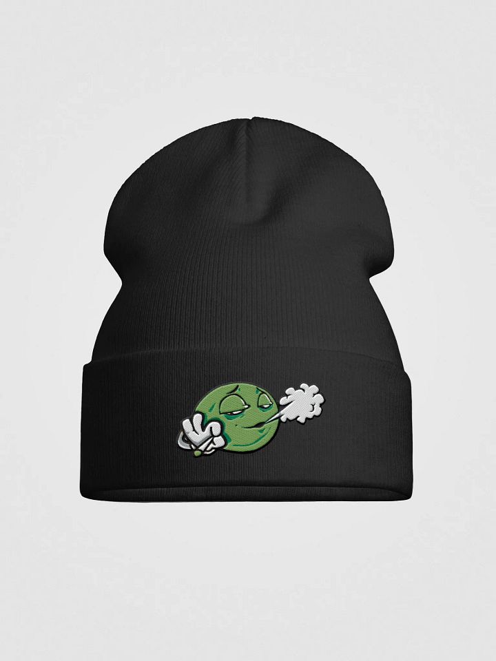 Chill Out Green Face Knit Beanie product image (1)