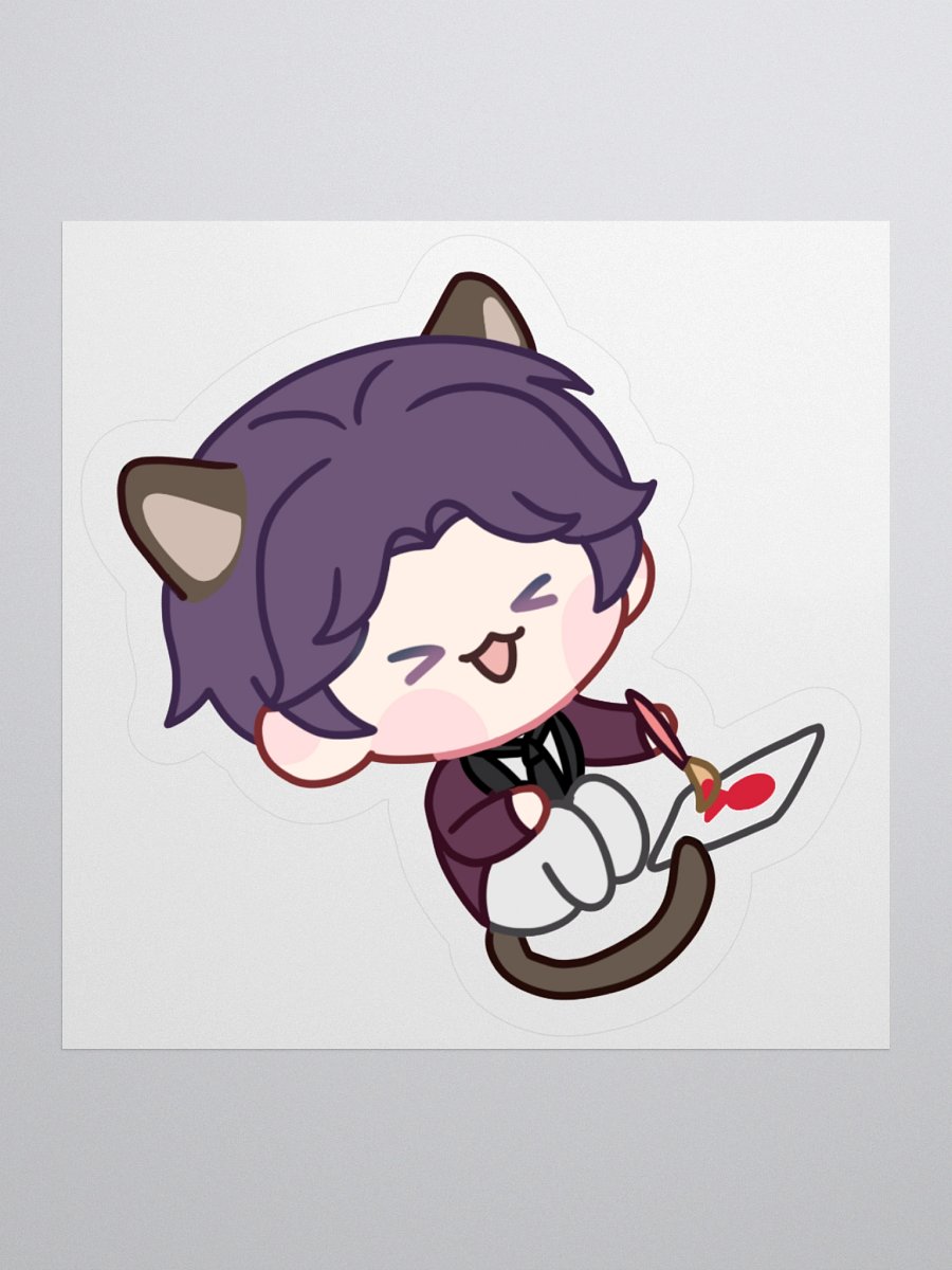 Rafayel Cat Chibi Sticker product image (3)