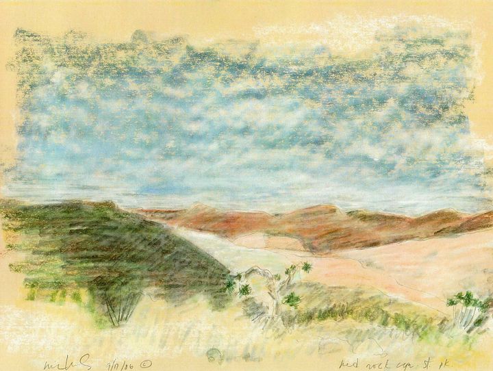 Red Rock Canyon State Park, CA 09.17.86 print product image (1)