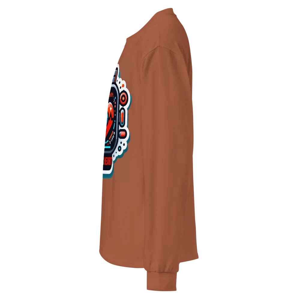 Heartbeat Tracker Unisex Long Sleeve Shirt product image (4)