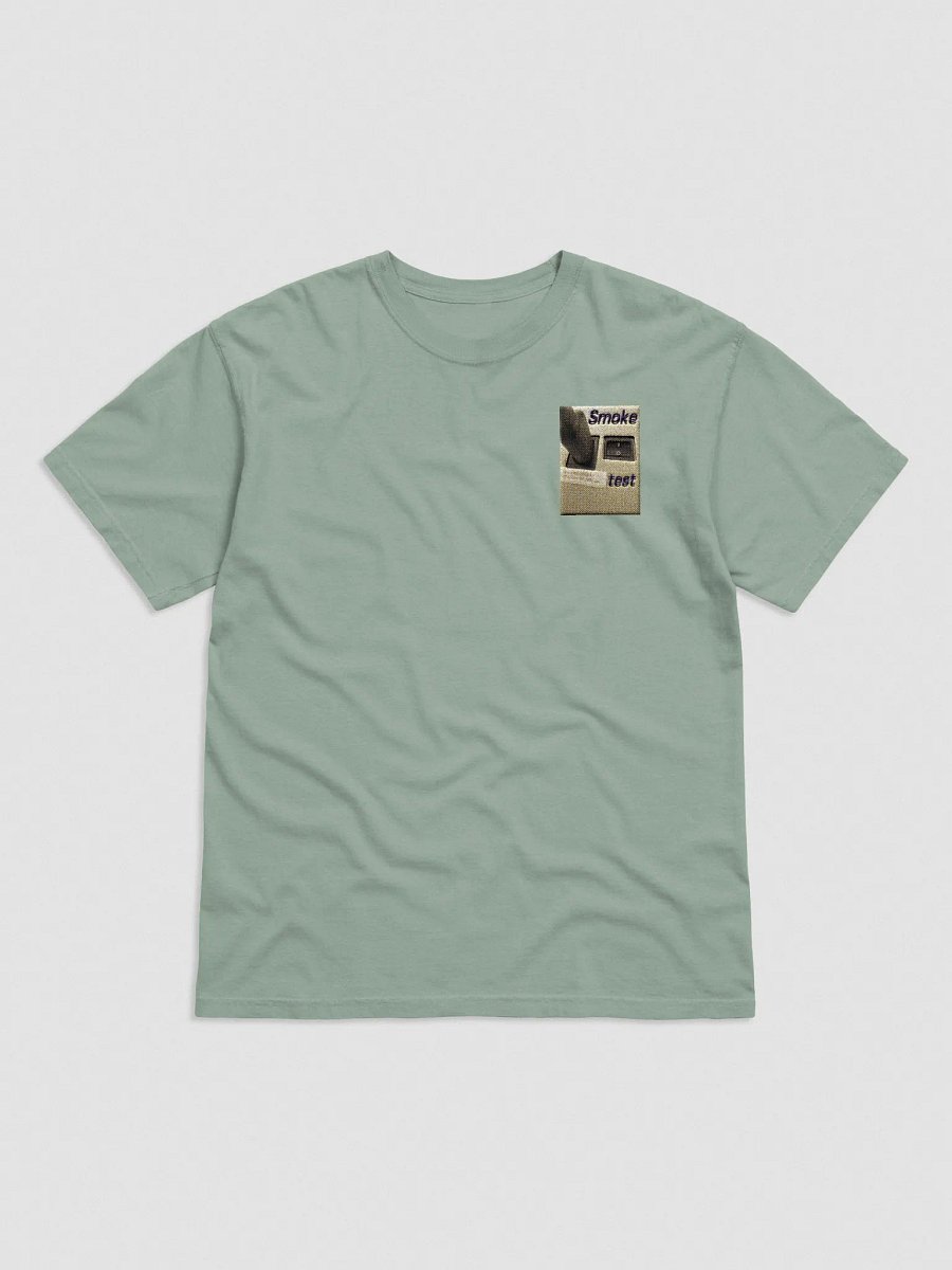 Embroidered heavyweight T-shirt product image (14)