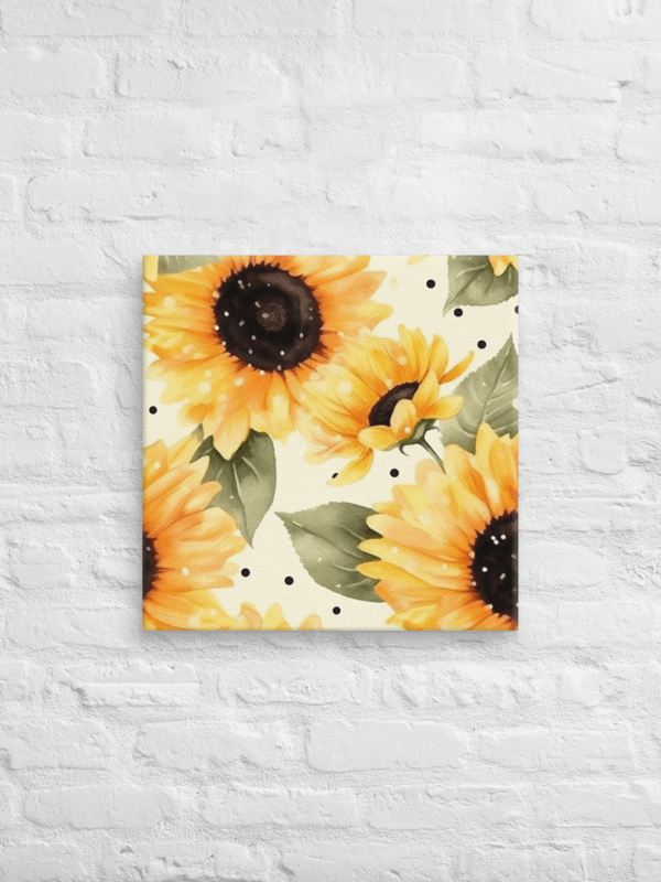 Sunflower Serenade Canvas Print product image (2)