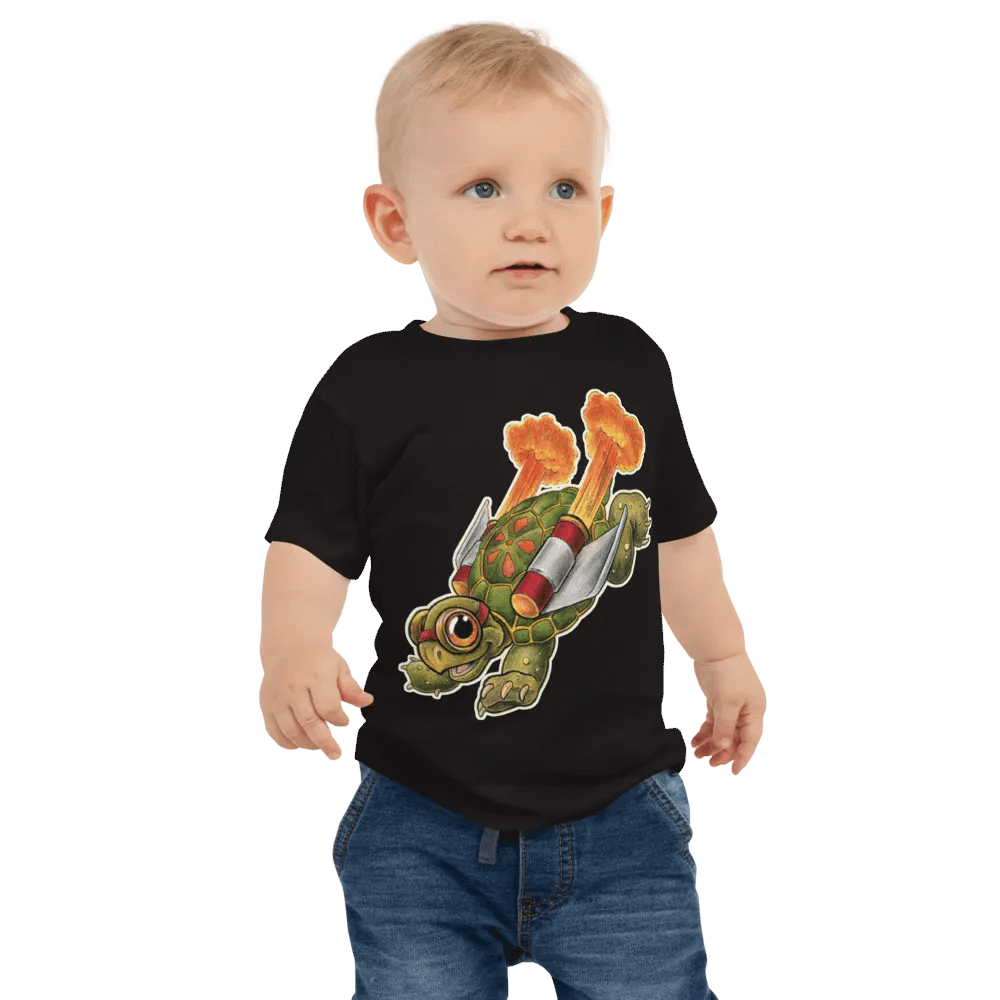 Jetpack Turtle - SFA Baby Tee product image (3)