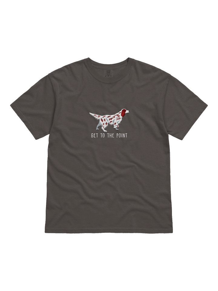 Get to the Point T-Shirt(Embroidered) of an English Setter(Liver Belton) product image (6)