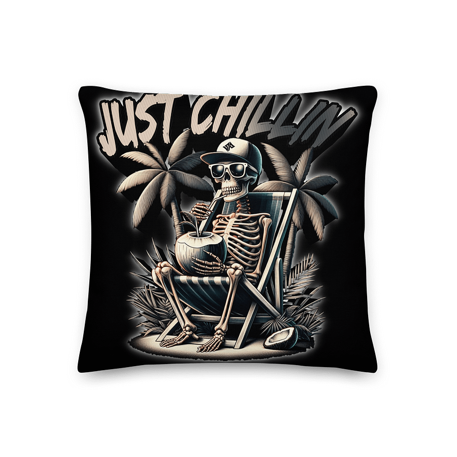 Just Chillin' Premium Throw Pillow product image (1)