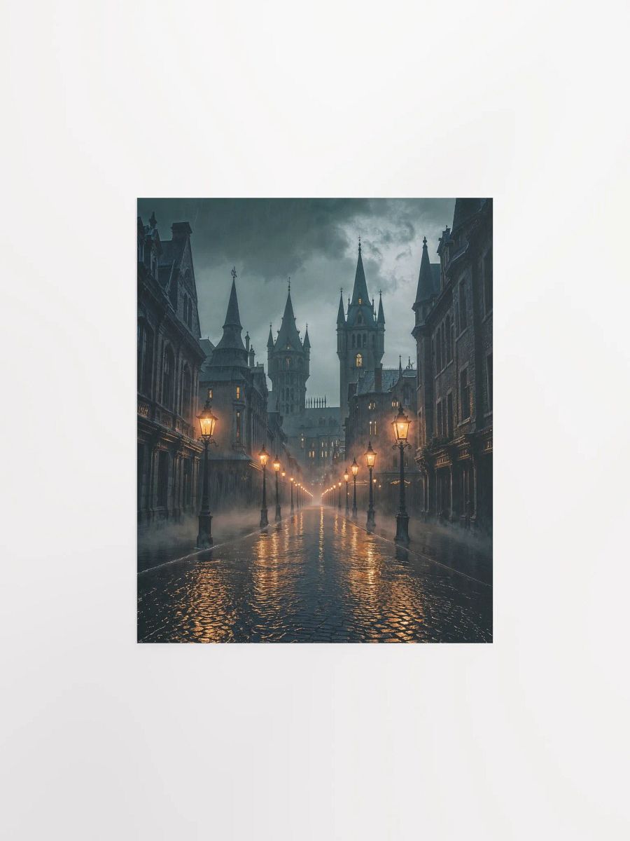 Gothic Rainlit Reverie Matte Poster product image (5)