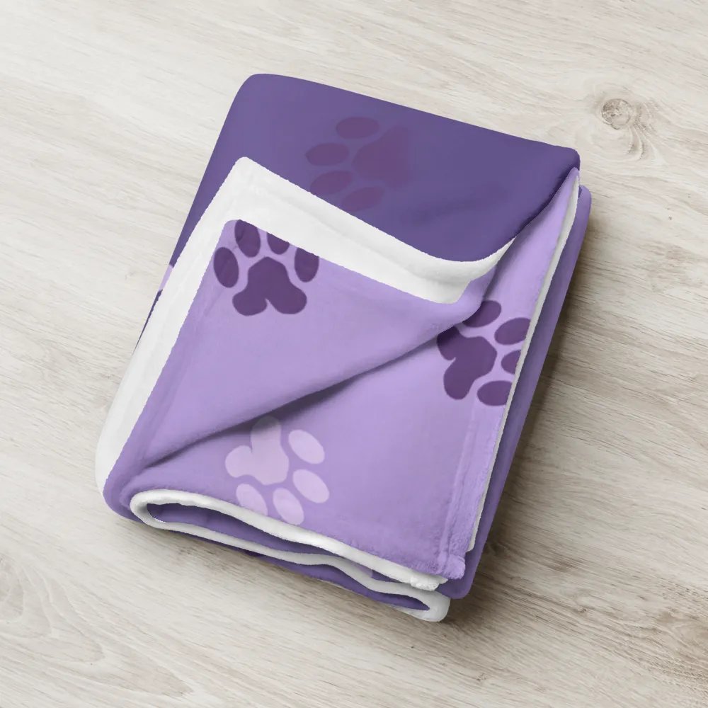 Paw Print Blanket product image (1)