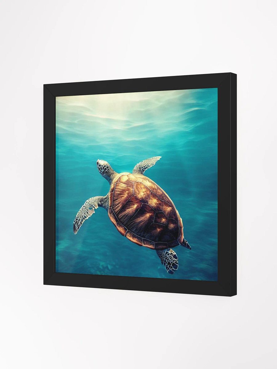 Serene Journey: Underwater Sea Turtle product image (3)
