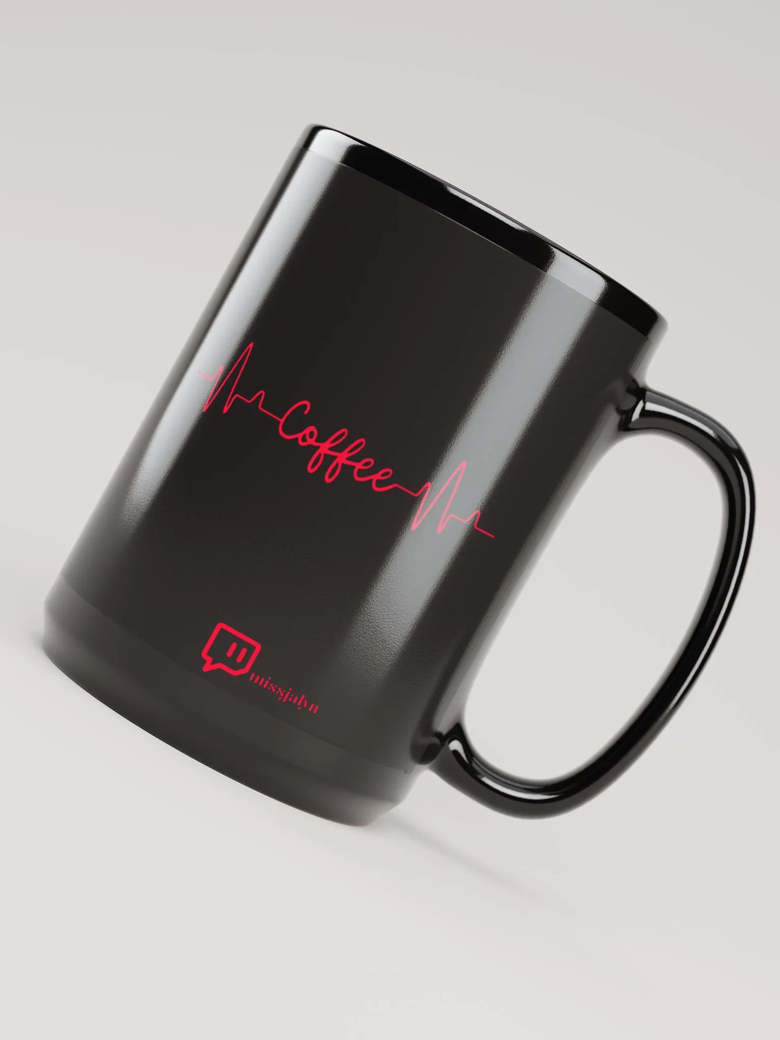 Coffee Heartbeat Coffee Mug w/ logo product image (4)