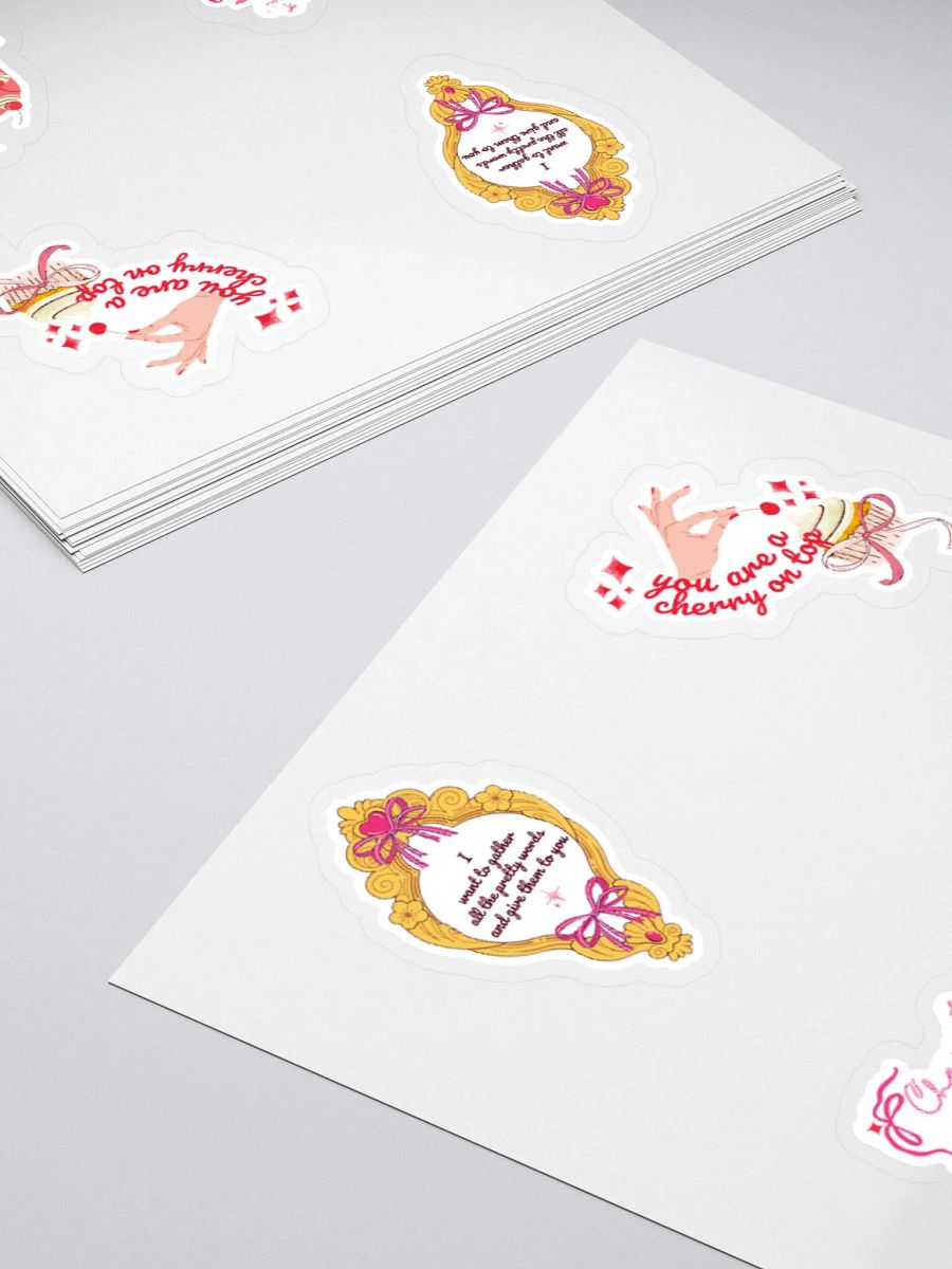 Charming Words & Sweet Treats Sticker Set product image (4)