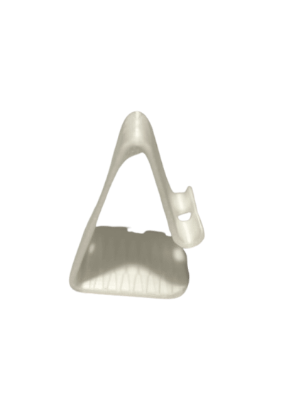 Minimalistic Phone Stand | Compatible with all iPhone Models | Clear White product image (4)