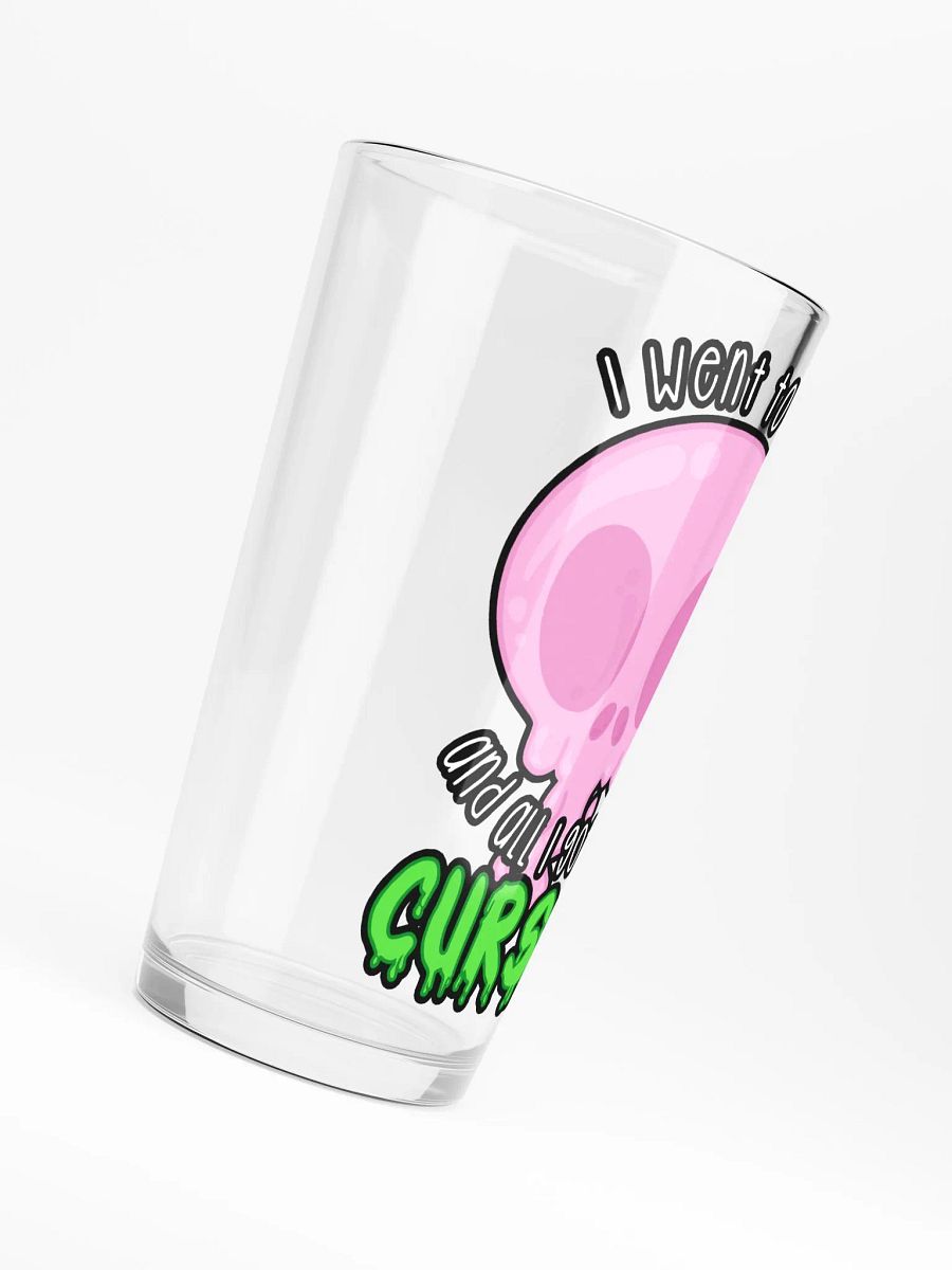 All I Got Was Cursed - Paladin - Pint Glass product image (6)