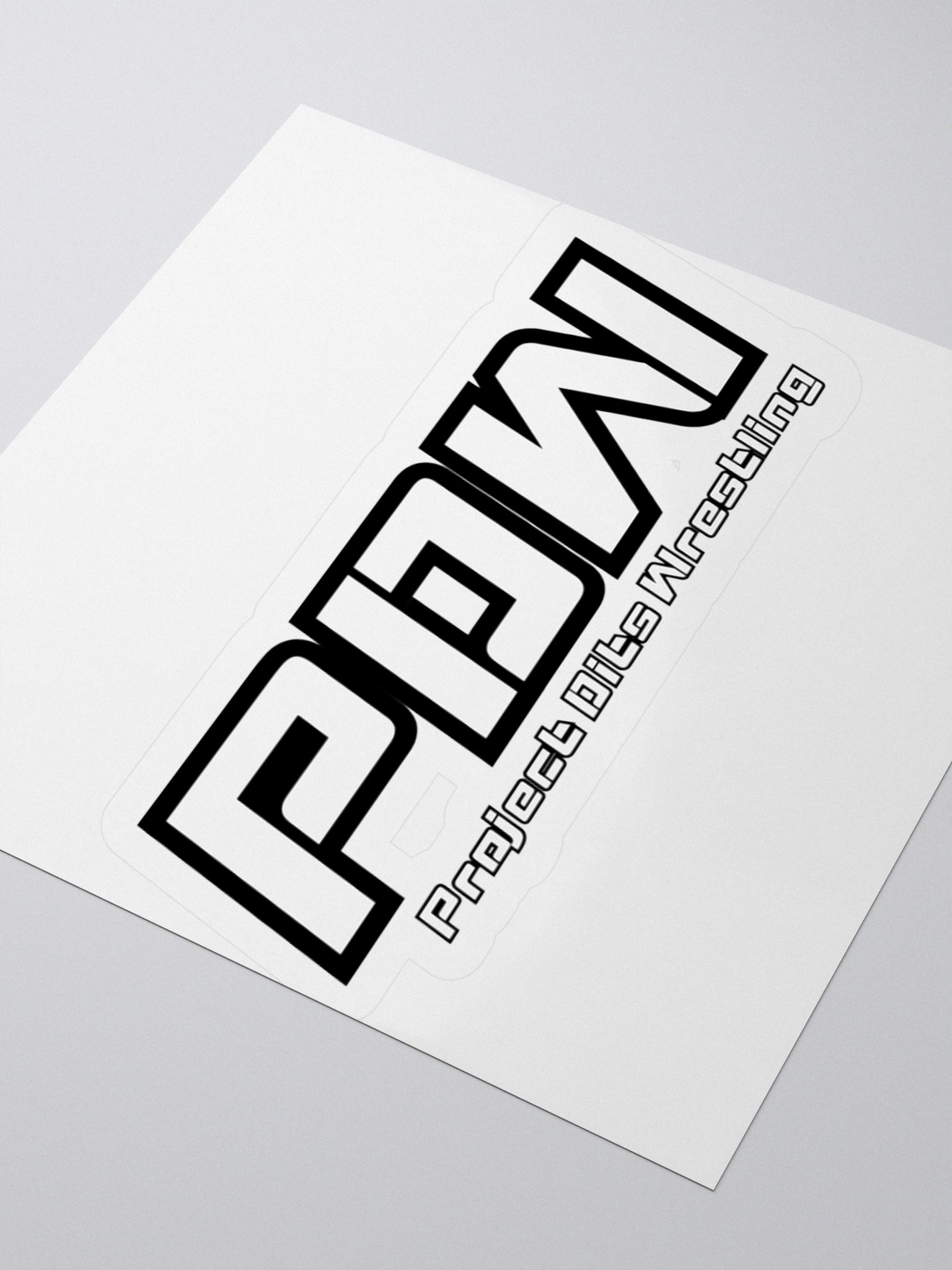 Project Dits Wrestling Logo Sticker product image (8)