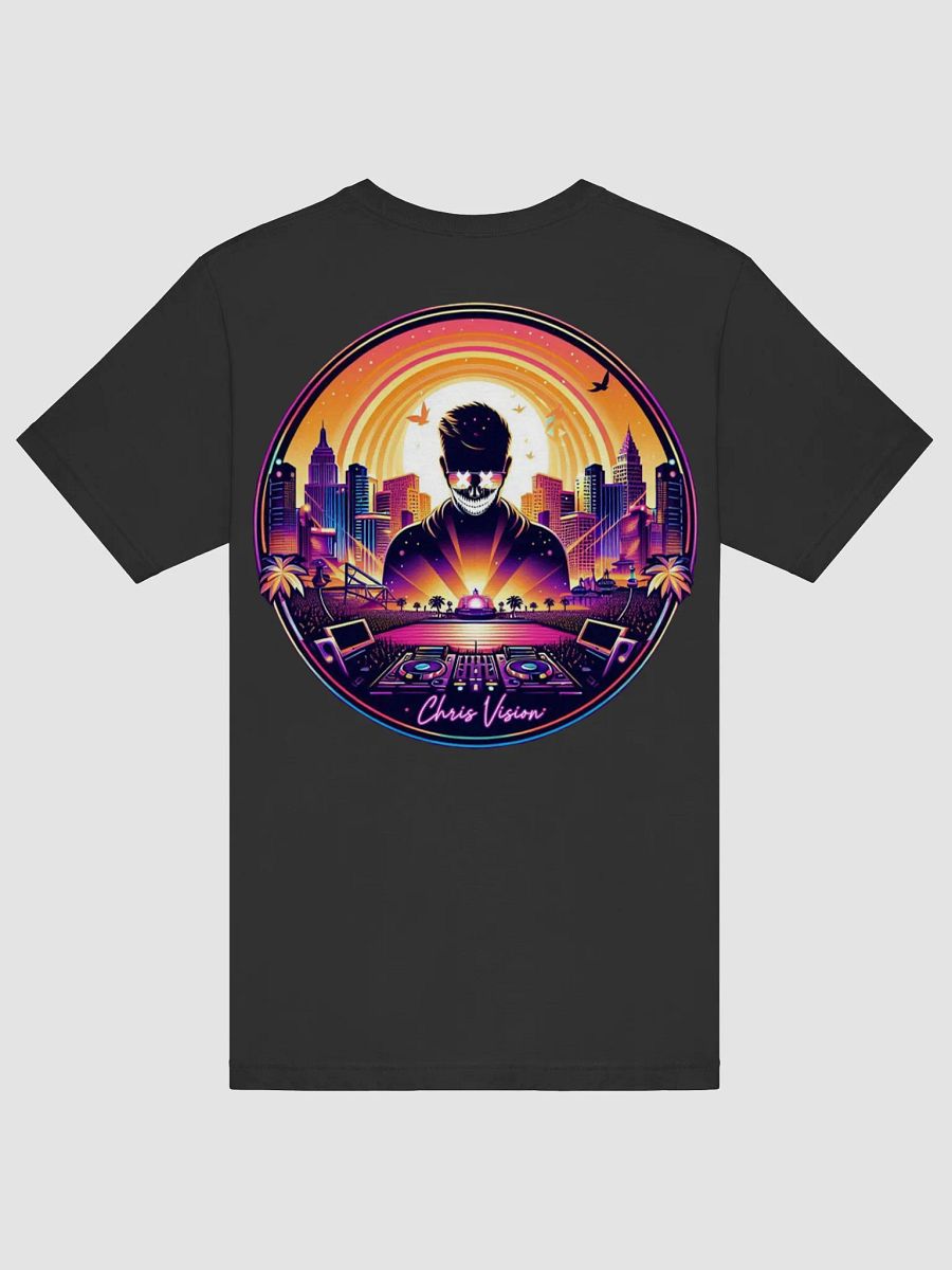 Neon City DJ Sunset T-Shirt product image (57)