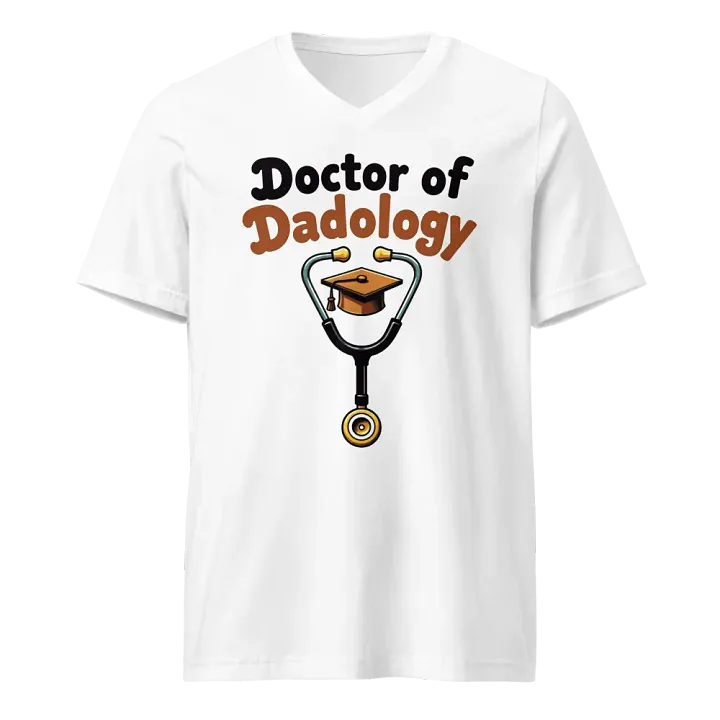 Doctor of Dadology V-Neck Tee product image (1)