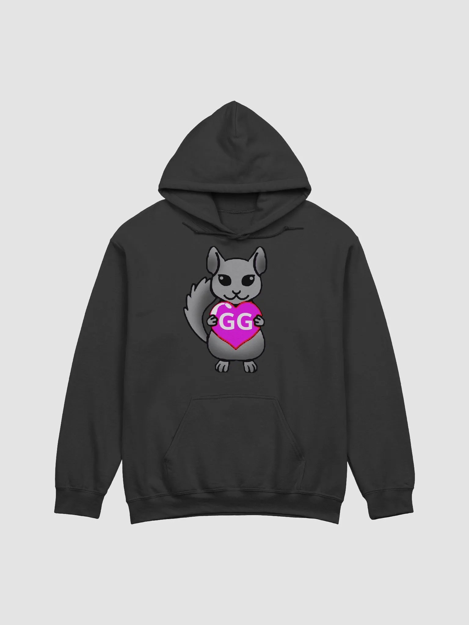 GG Chinchilla Heart Hoodie product image (1)