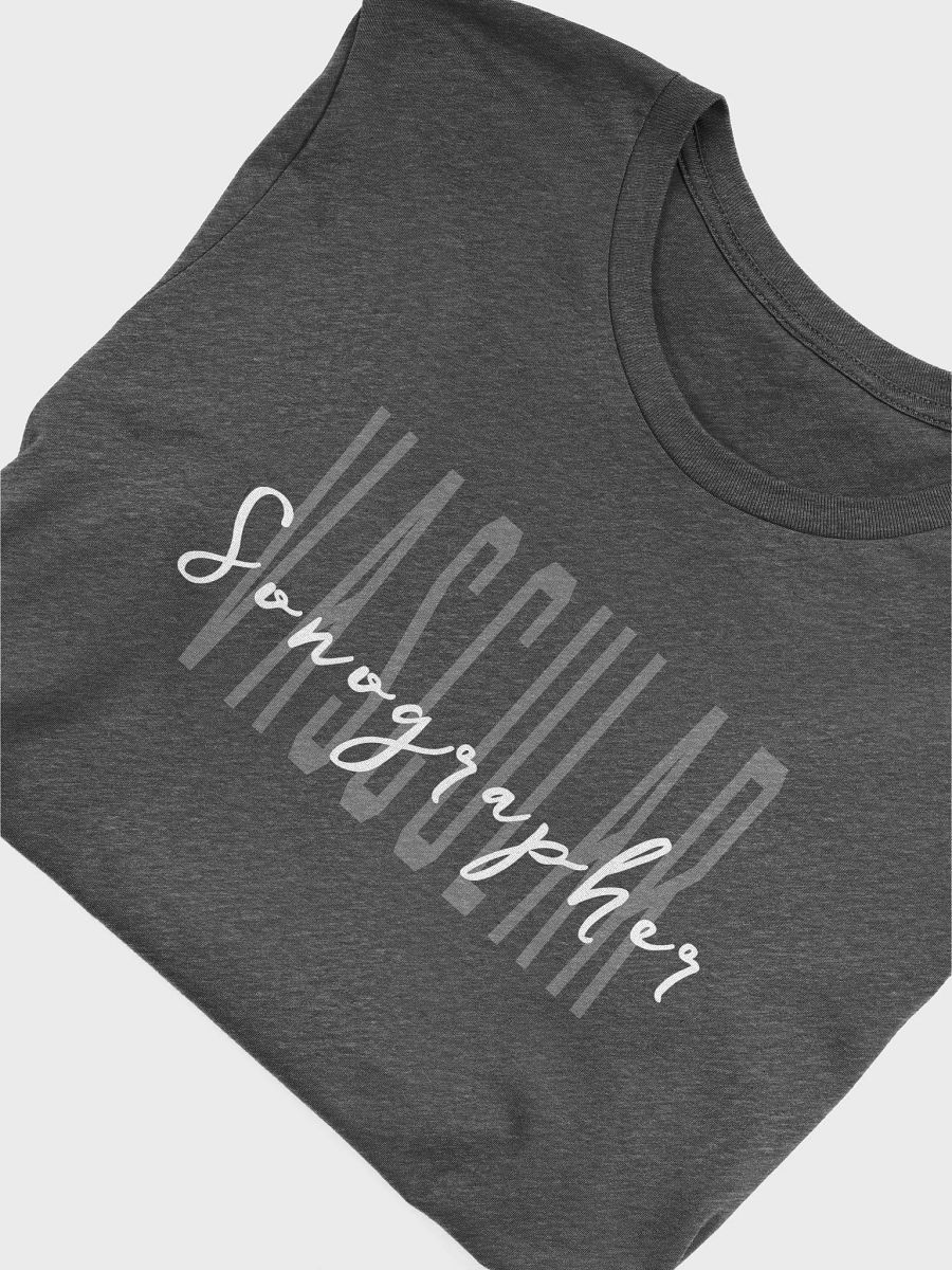 Vascular Sonographer Tech Sonography - Unisex T-shirt Bella Canvas 3001 product image (25)