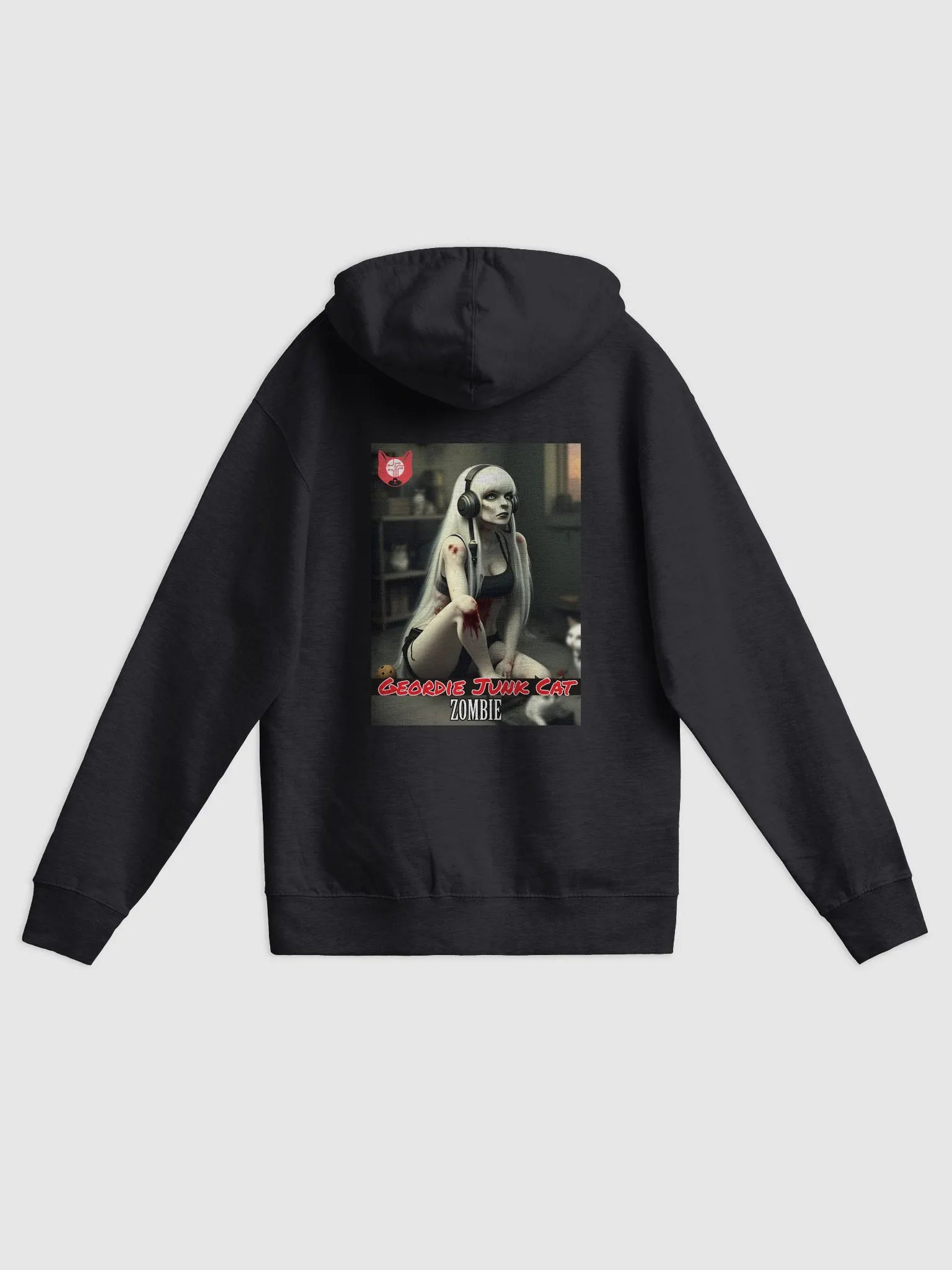 ZOMBIE ONE Back Print Zip-Up Hoodie (US SHIPPING) product image (1)