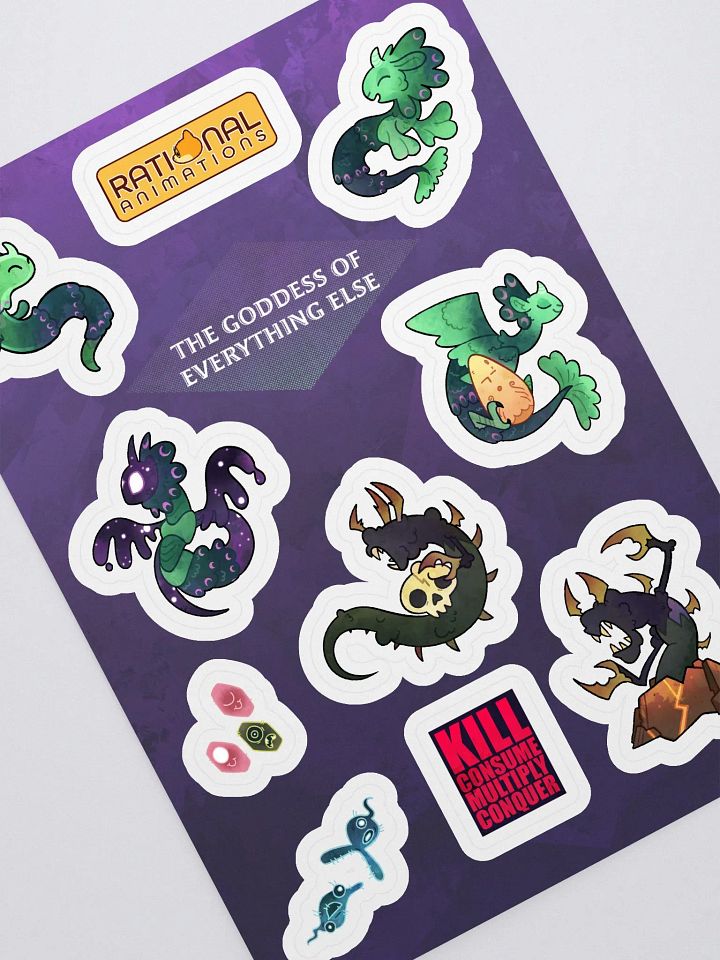 The Goddess of Everything Else - Sticker sheet product image (1)