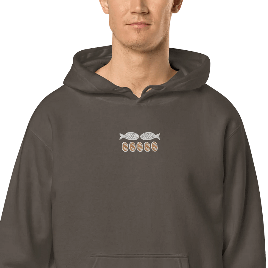 5 Loaves And 2 Fish (Embroidered Hoodie) product image (3)
