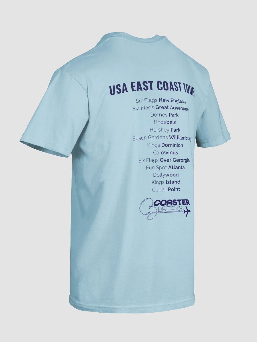 USA East Coast CB logo T-shirt - Light Colours product image (6)