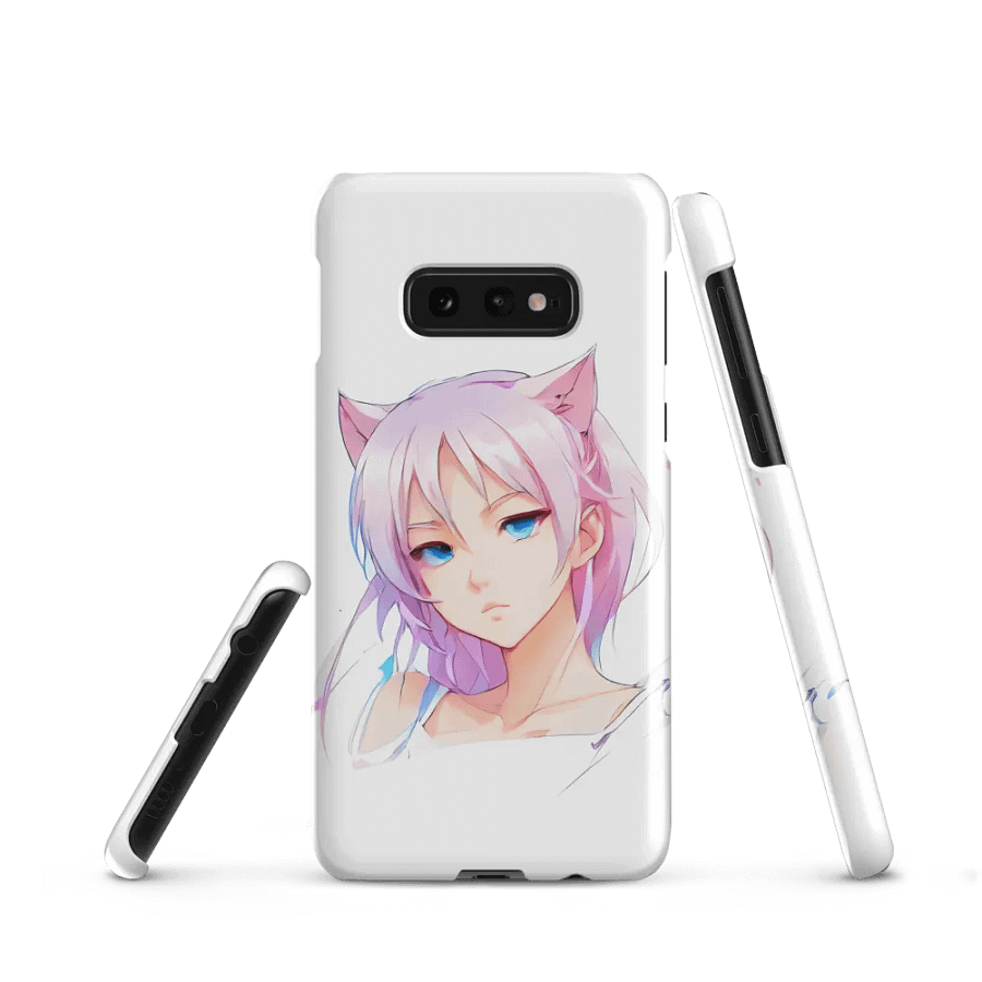 Lavender Cat Snap Case for Samsung® product image (2)